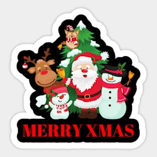 Family Christmas Apparel Sticker